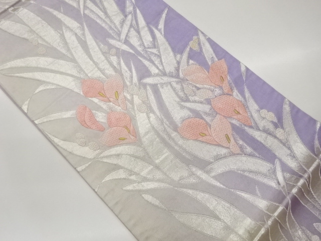 JAPANESE FUKURO OBI / WOVEN FLOWER